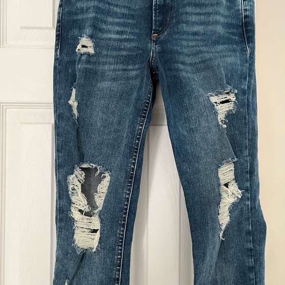Express ankle liking high-rise stretch jean size 4 regular - Picture 2 of 5